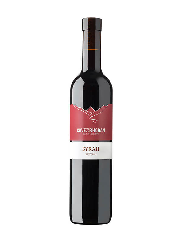 Syrah AOC Valais 50cl, der Rotwein aus Salgesch im Wallis direkt beim Winzer Cave du Rhodan kaufen!